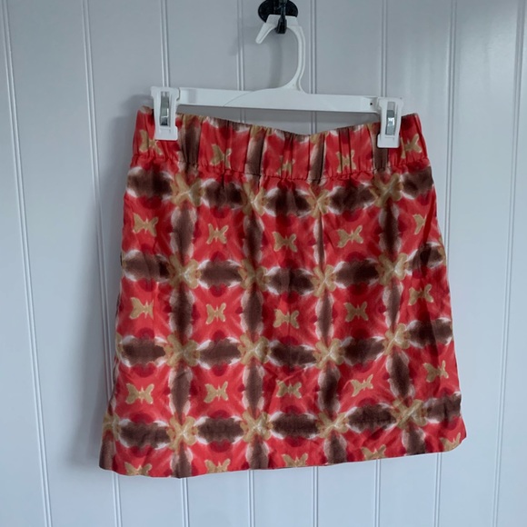 J. Crew Patterned Skirt Size 2 - Picture 7 of 7